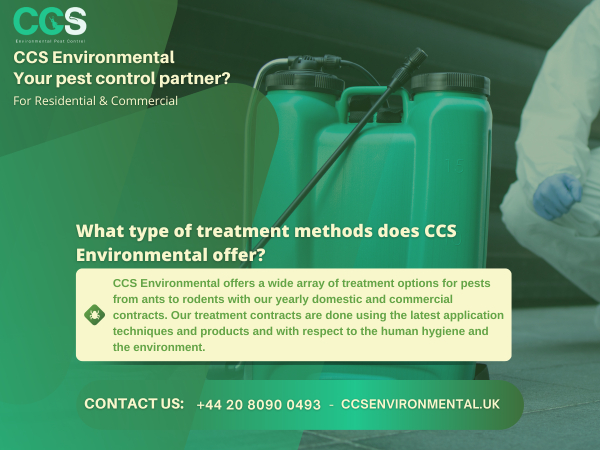 What type of treatment methods does CCS Environmental offer?